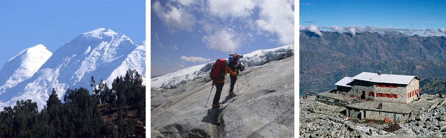 Climbing Huascaran