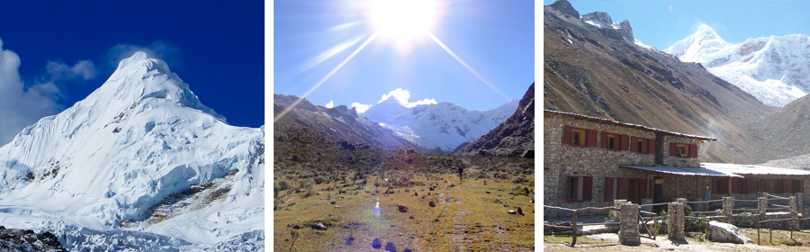 Climbing nevado Ishinca