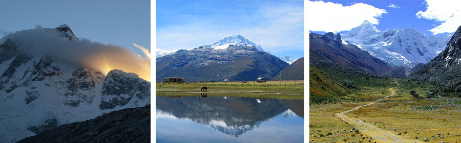 Climbing nevado Tocllaraju