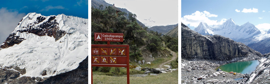 Climbing nevado Yanapaccha